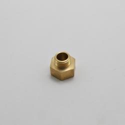Redukce 1/2" vnitn - 3/8" vnj zvit mosaz (zsobnkov ohvae)