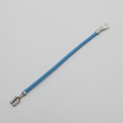 Propojovac vodi 2,5mm -modr 13cm PM-B, PM-TB, PL, PL-T